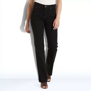 NWOT levi’s slimming bootcut black jeans